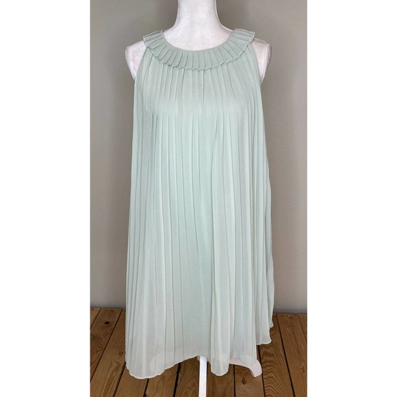 MODCLOTH Sleeveless Knee Length Pleated Dress XXS - Picture 1 of 8